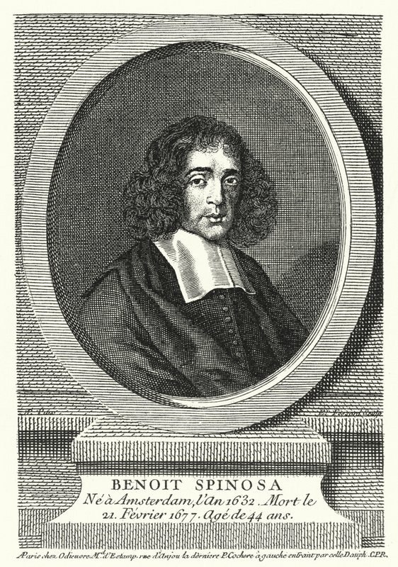 Baruch Spinoza, holland filozófus (metszet) alkotó: German School