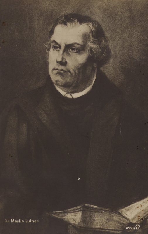 Dr. Luther Márton alkotó: German School
