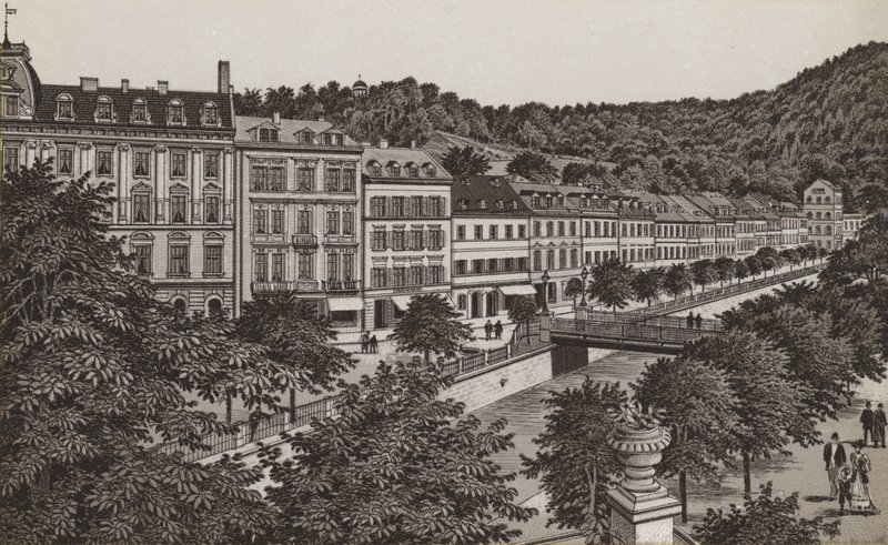Egerstrasse (litho) alkotó: German School
