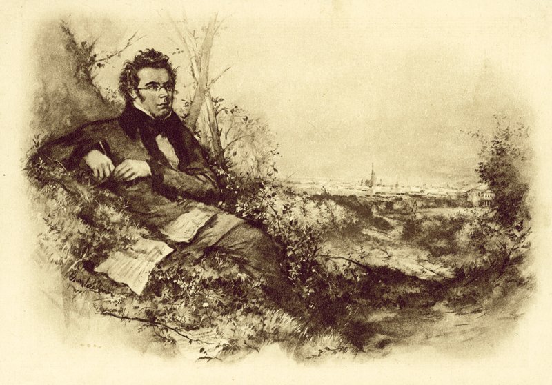 Franz Schubert alkotó: German School