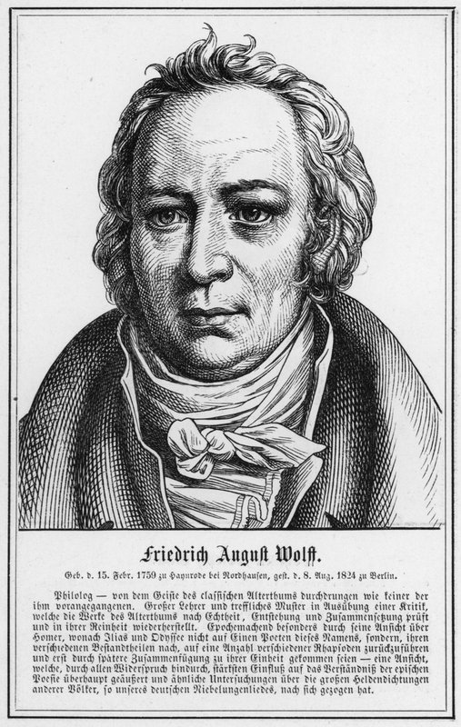 Friedrich August Wolff (metszet) alkotó: German School