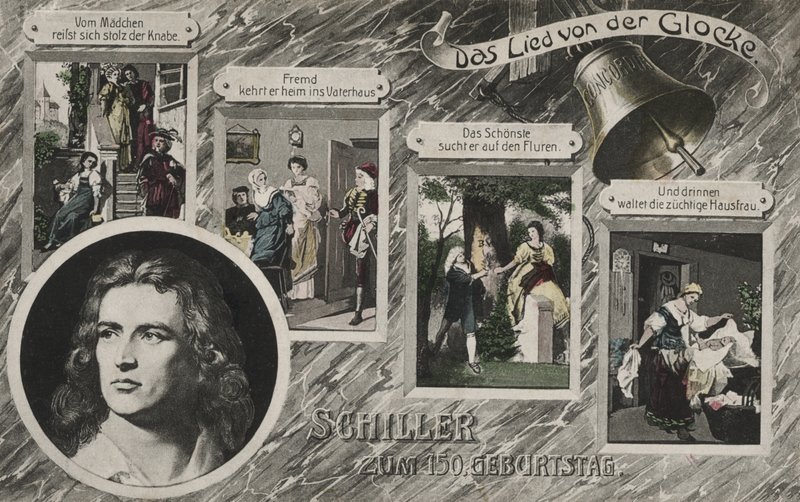 Friedrich Schiller (színes litó) alkotó: German School