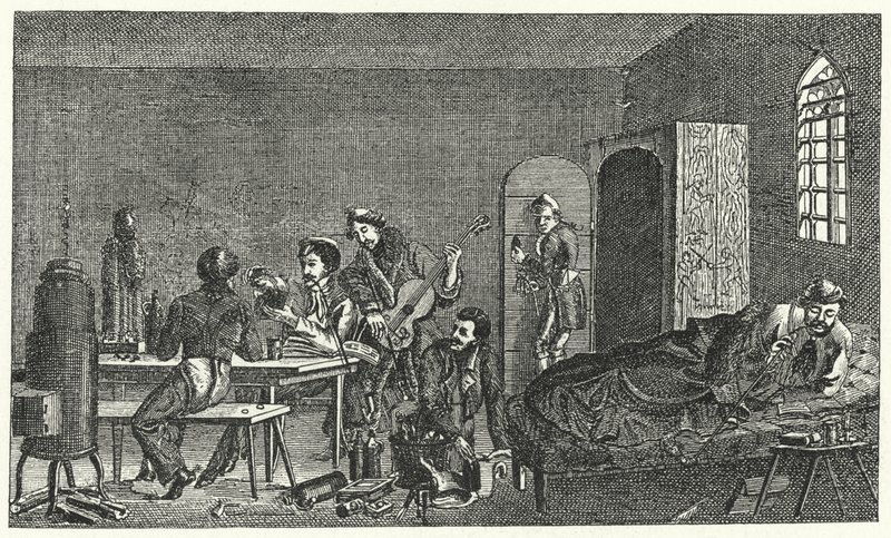 német diákélet alkotó: German School