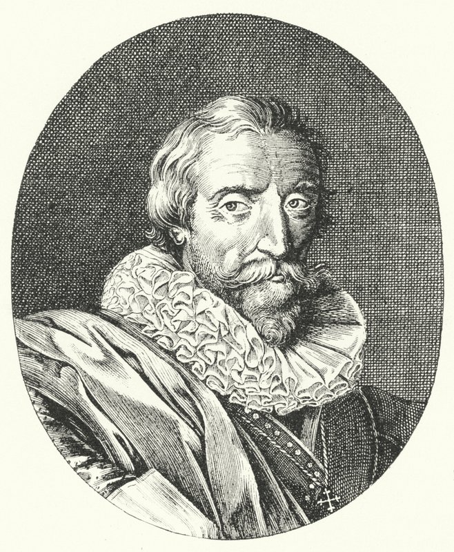 Giambattista Marino, olasz költő (metszet) alkotó: German School