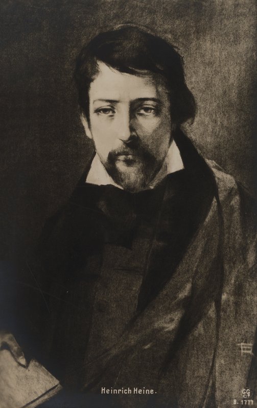Heinrich Heine (litho) alkotó: German School