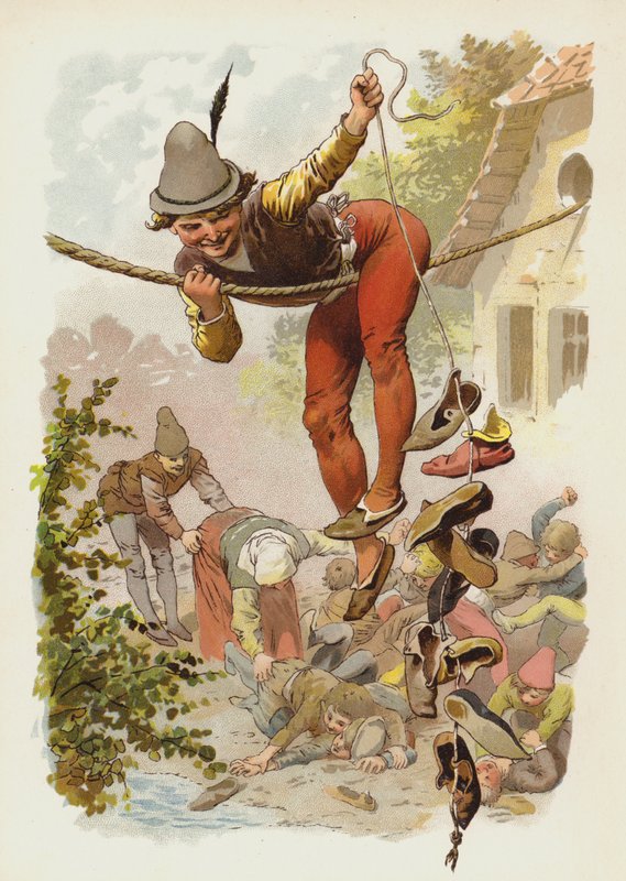 Illusztráció Till Eulenspiegelhez alkotó: German School