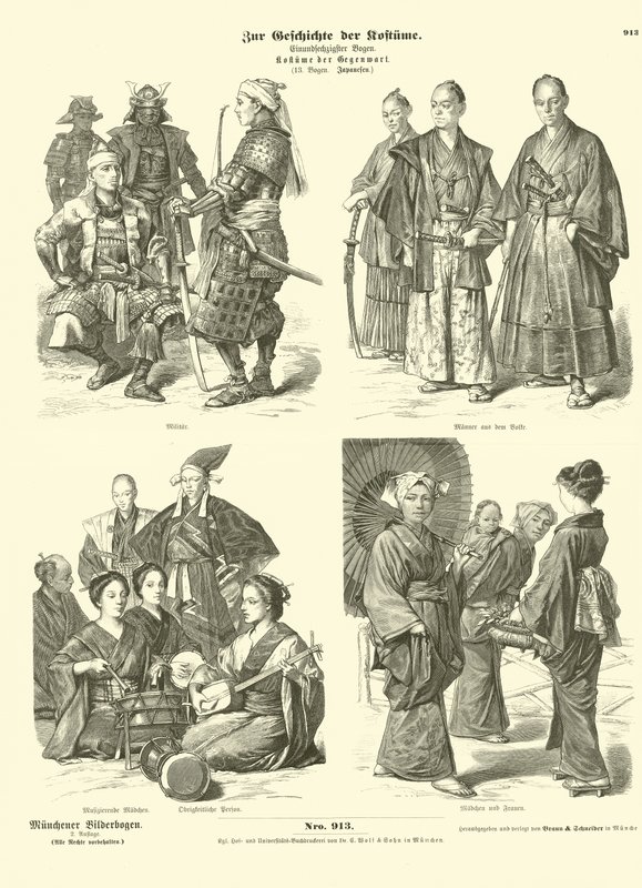 Japán jelmezek alkotó: German School