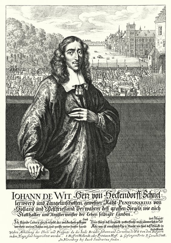 Johan de Witt, holland politikus (metszet) alkotó: German School