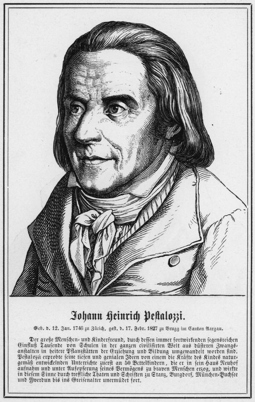 Johann Heinrich Pestalozzi (metszet) alkotó: German School