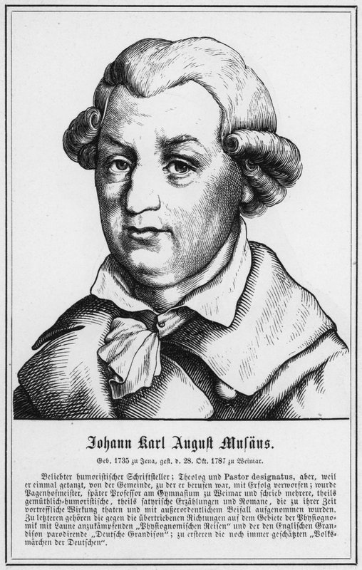 Johann Karl August Musaus (metszet) alkotó: German School