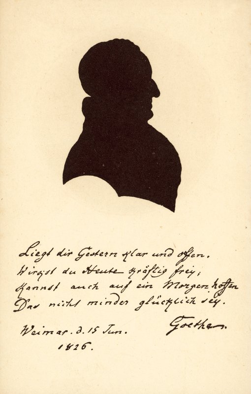 Johann Wolfgang von Goethe (litográfia) alkotó: German School