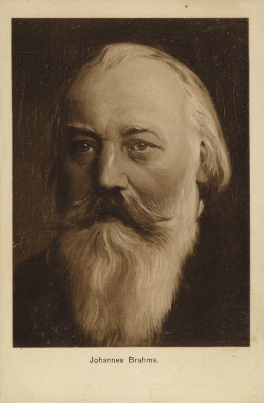 Johannes Brahms német zeneszerző és zongoraművész (1833-1897) alkotó: German School
