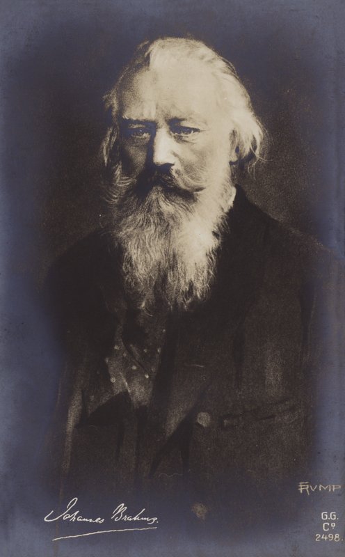 Johannes Brahms német zeneszerző és zongoraművész (1833-1897) alkotó: German School