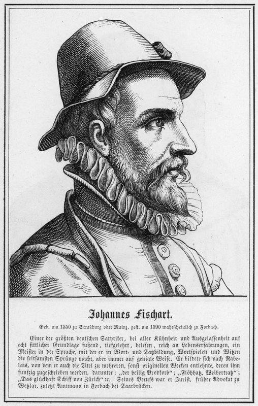 Johannes Fischart (metszet) alkotó: German School