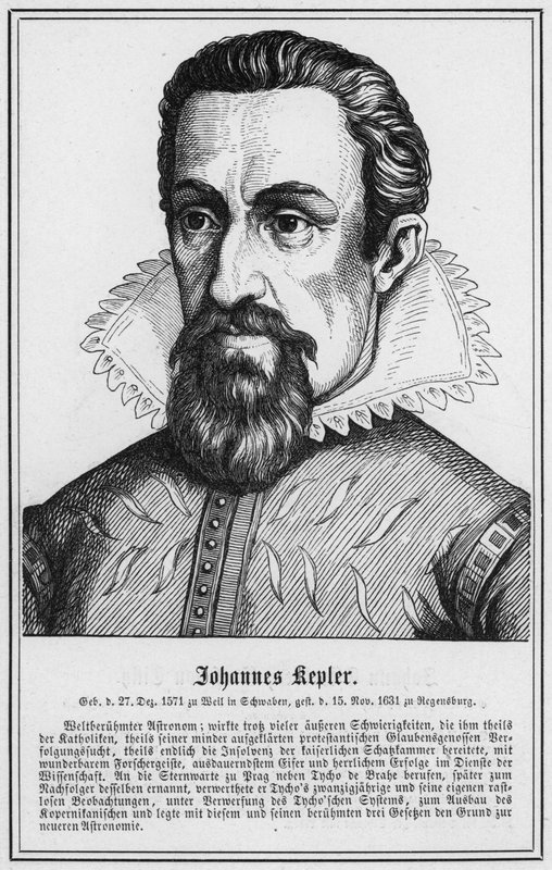 Johannes Kepler (metszet) alkotó: German School