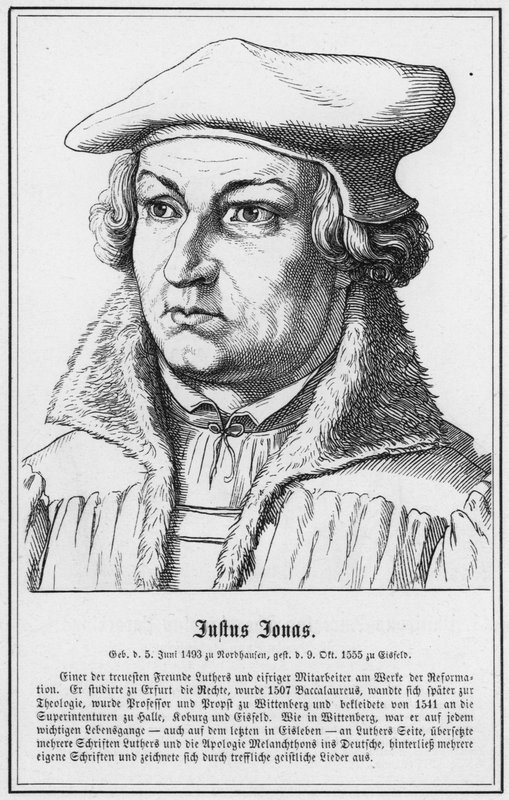 Justus Jonas (metszet) alkotó: German School