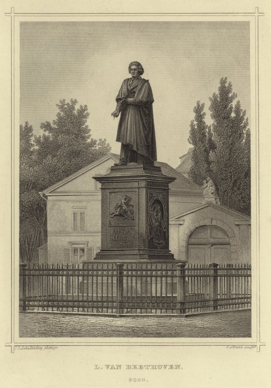 L van Beethoven, Bonn alkotó: German School