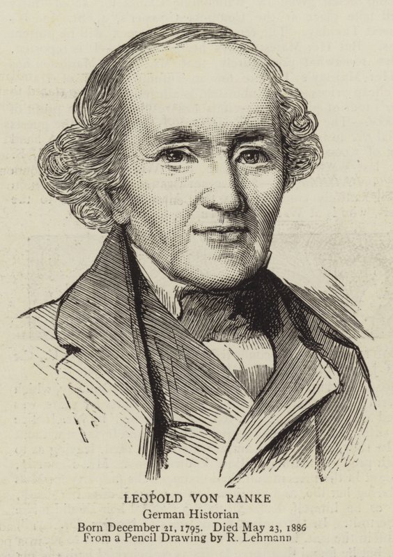 Leopold von Ranke (metszet) alkotó: German School