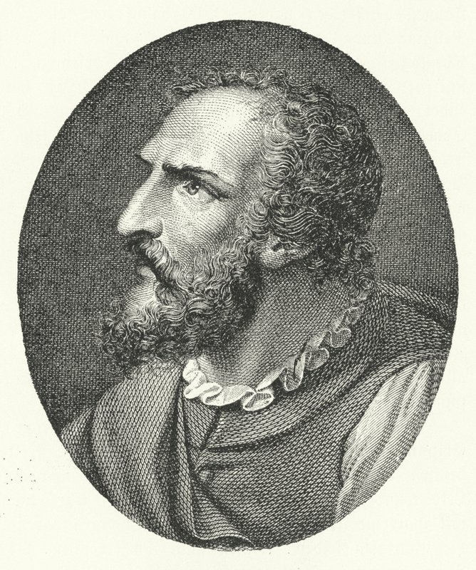 Ludovico Ariosto, olasz költő (metszet) alkotó: German School