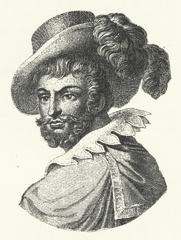 Luis de Camoes, portugál költő (metszet) alkotó: German School