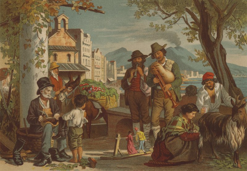 Nápoly alkotó: German School