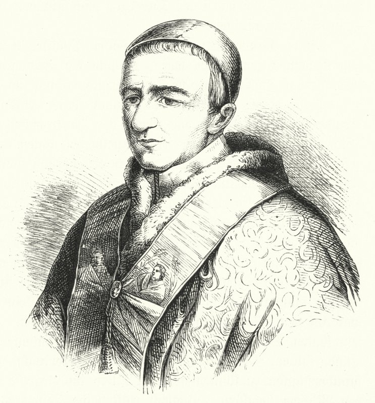 XVI. Gergely pápa (metszet) alkotó: German School