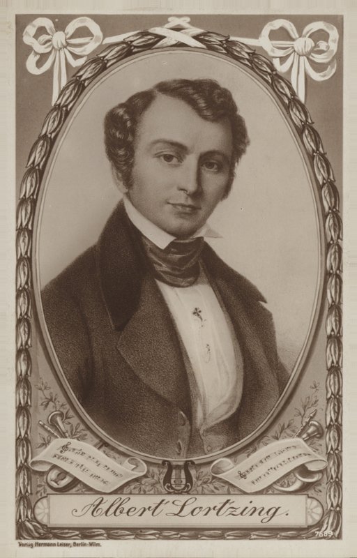 Albert Lortzing portréja alkotó: German School