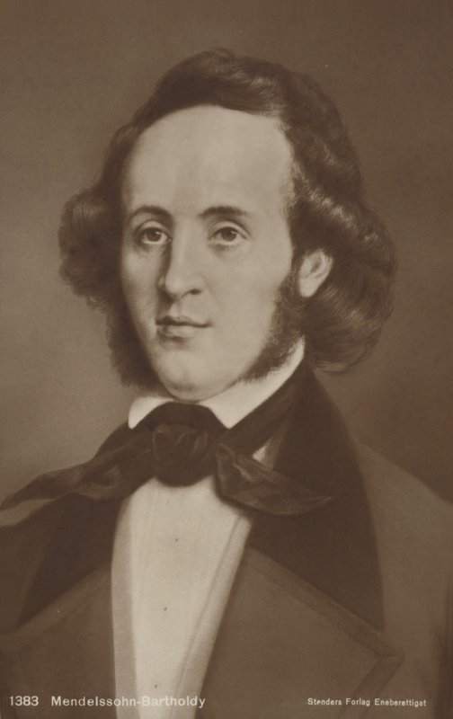 Felix Mendelssohn portréja alkotó: German School