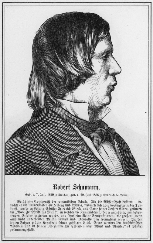 Robert Schumann (metszet) alkotó: German School