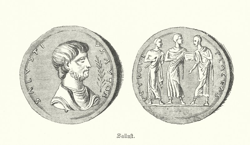 Sallust, római történész és politikus (metszet) alkotó: German School