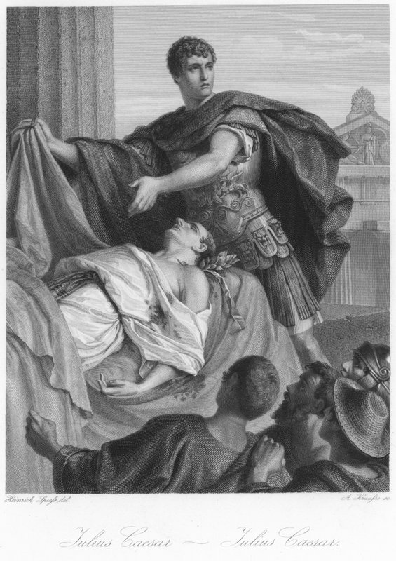 Jelenet a Julius Caesarból alkotó: German School