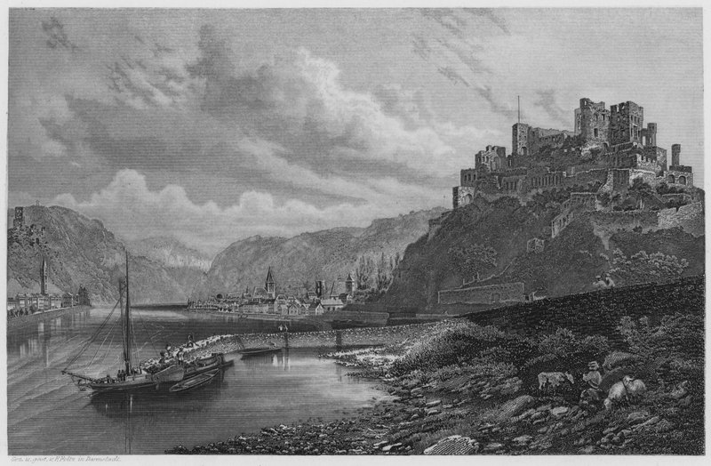 St Goar (metszet) alkotó: German School