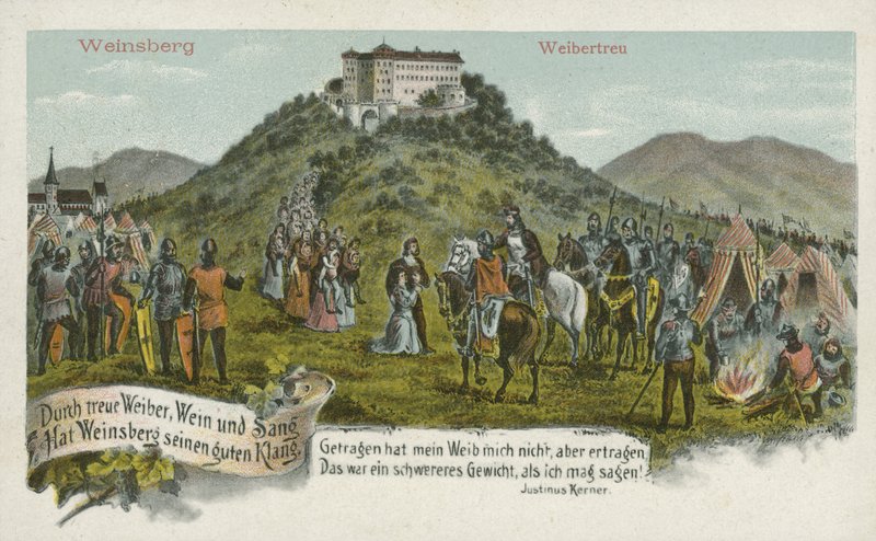 Weinsberg, Németország (színes litó) alkotó: German School