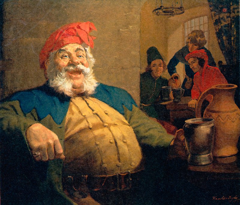 Sir John Falstaff alkotó: Gerritt Vandersyde