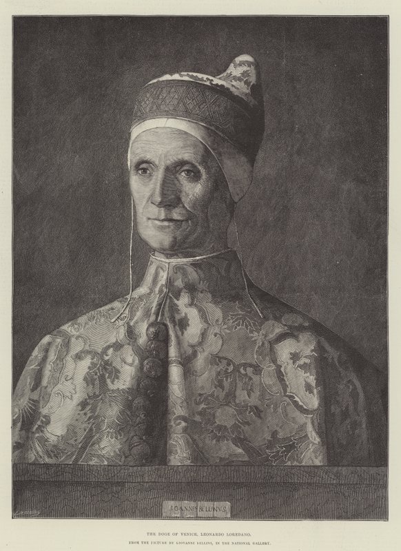 Leonardo Loredano, Velence dózse a Nemzeti Galériában alkotó: Giovanni Bellini
