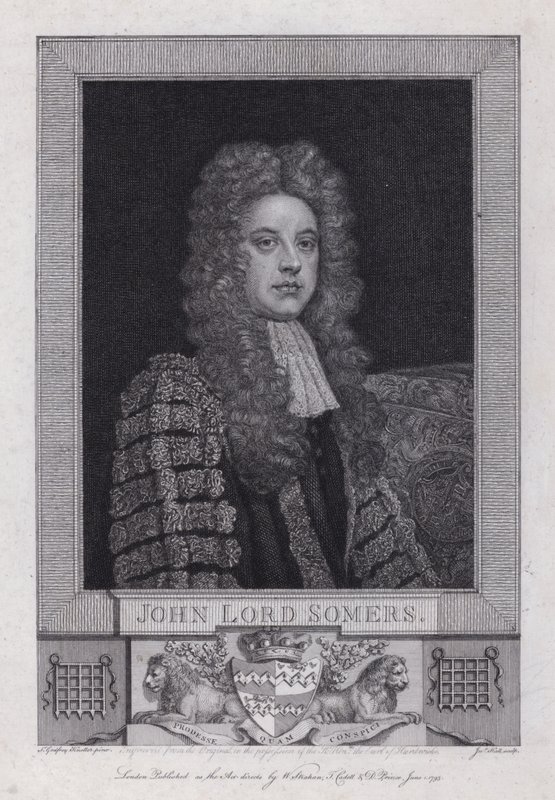John Somers alkotó: Godfrey (after) Kneller