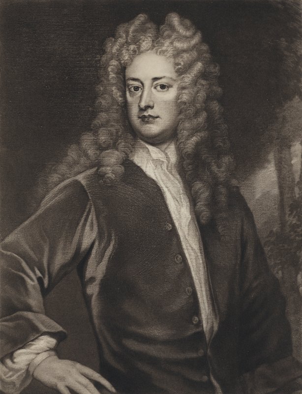 Joseph Addison (litho) alkotó: Godfrey (after) Kneller