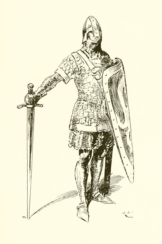 Norman Knight alkotó: Gordon Frederick Browne