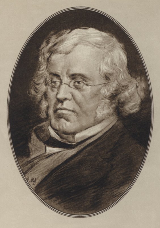 William Makepeace Thackeray (litho) alkotó: Gordon Ross