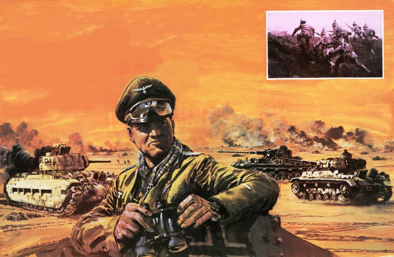 Rommel Észak-Afrikában alkotó: Graham Coton