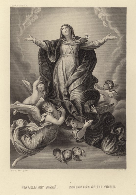Szűz mennybemenetele alkotó: Guido Reni