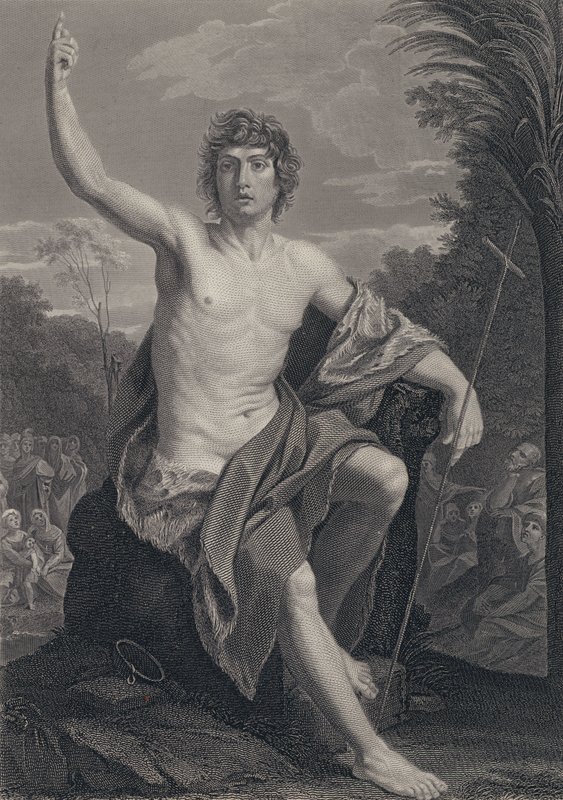 Keresztelő János alkotó: Guido after Reni