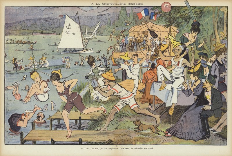 Illusztráció Le Rire alkotó: Guillaume Le Barrois dOrgeval