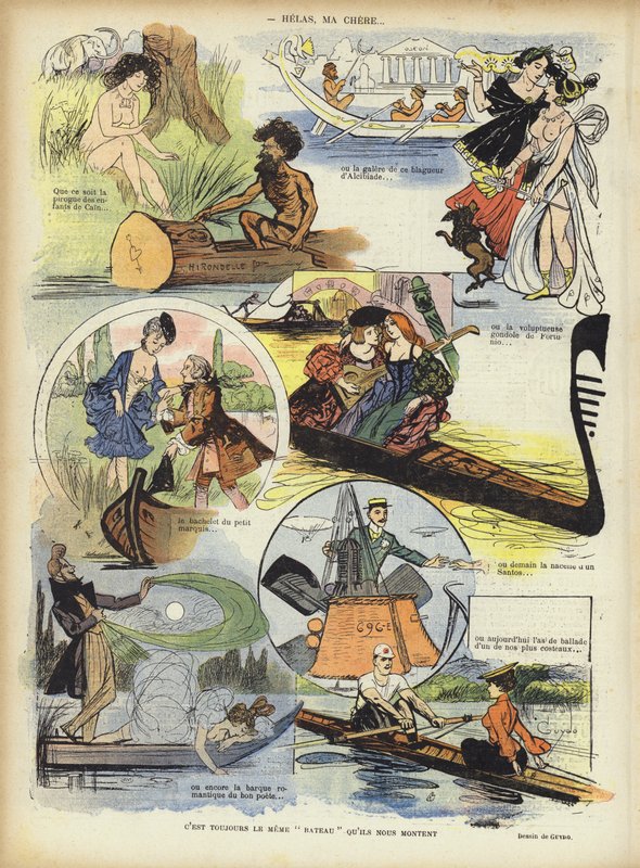 Illusztráció Le Rire alkotó: Guillaume Le Barrois dOrgeval