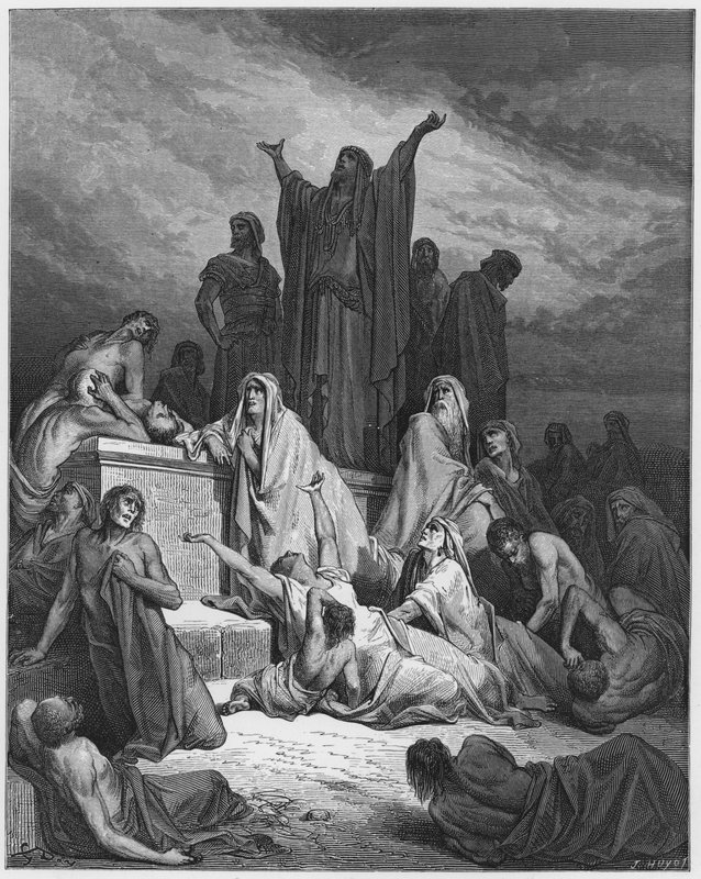 Gustave Dore Biblia: Jeruzsálemi pestis alkotó: Gustave Dore