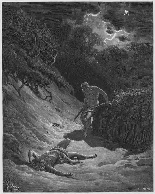 Gustave Dore Biblia: Ábel halála alkotó: Gustave Dore
