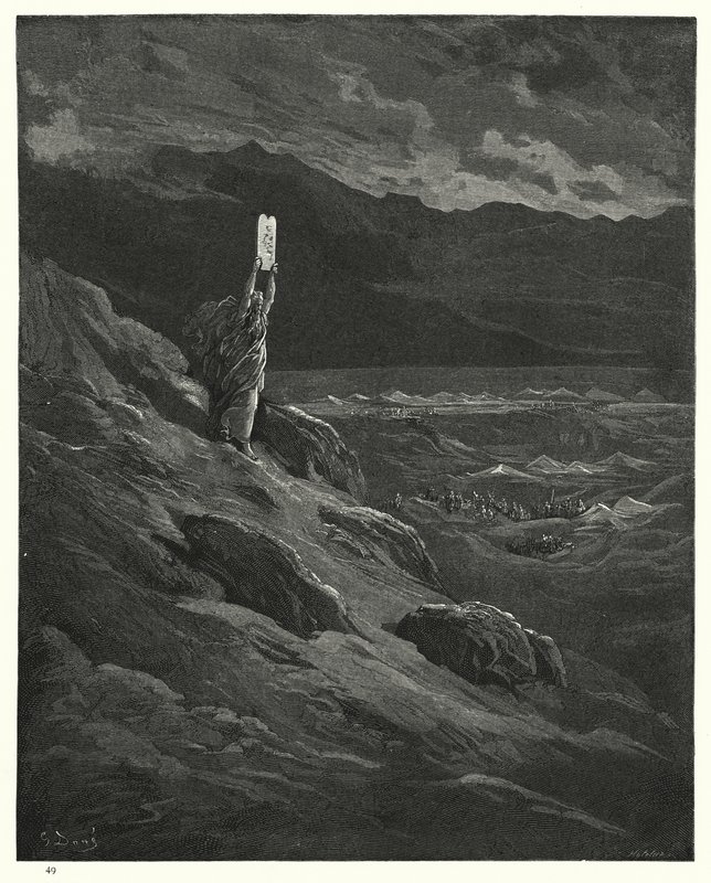 Gustave Dore illusztrációja a Miltons Paradise Lost XII. könyv 236-238. sorához alkotó: Gustave Dore