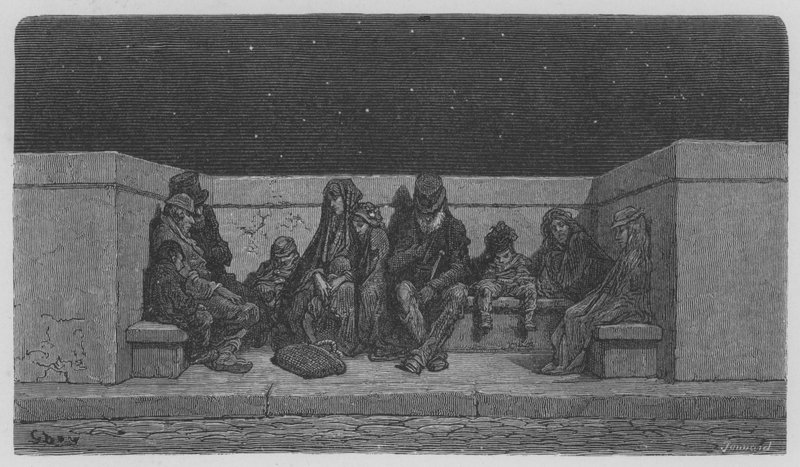 A La Belle Etoile-ban alkotó: Gustave after Dore