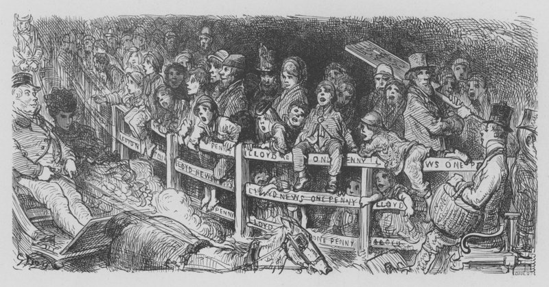 A Derbyn, a tömeg alkotó: Gustave after Dore