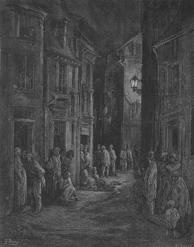 Bluegate Fields alkotó: Gustave after Dore